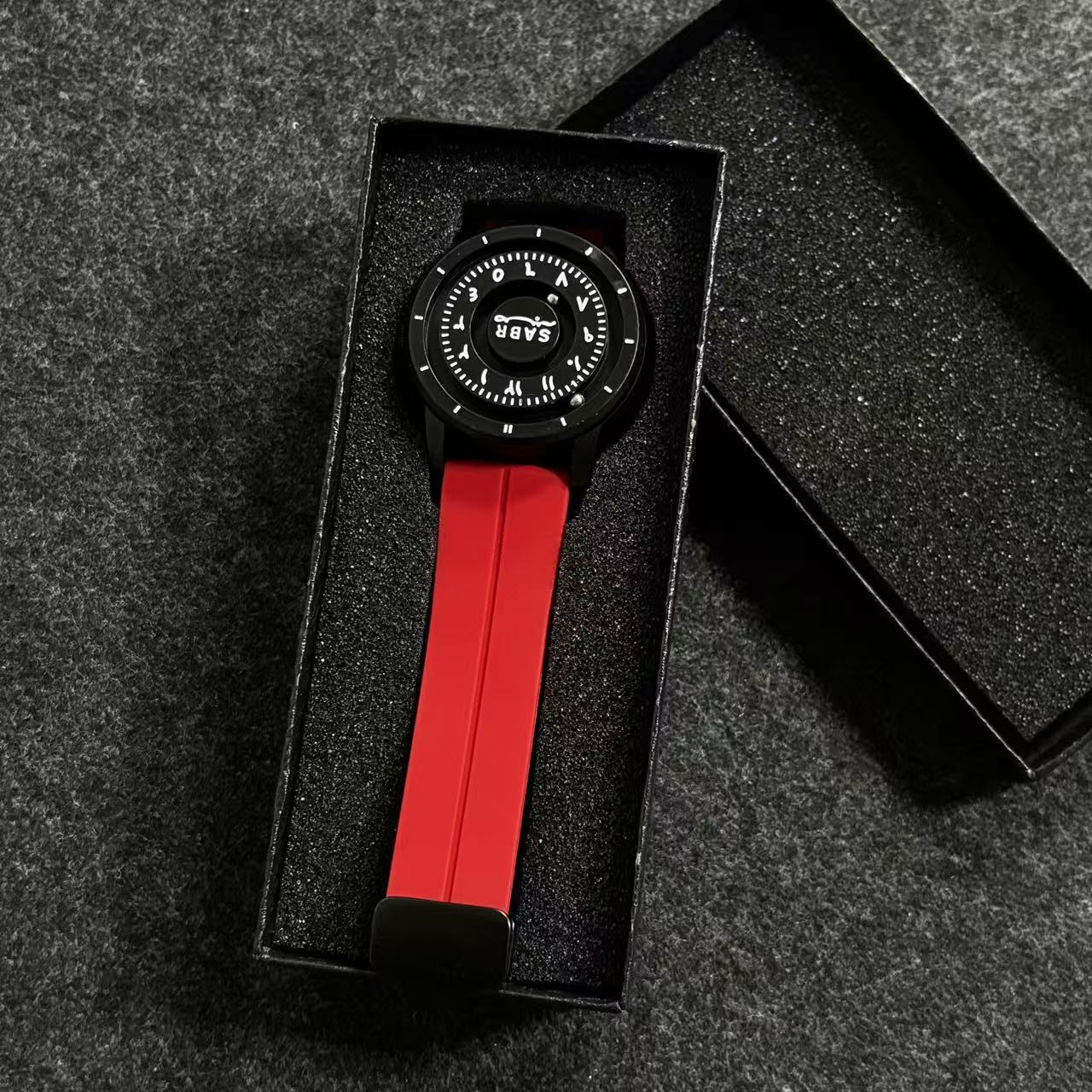 Magnetic Ball Suspension Cool Men's Quartz Watch