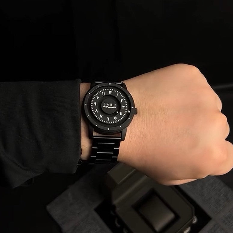 Magnetic Ball Suspension Cool Men's Quartz Watch